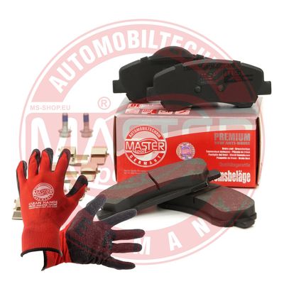Zestaw klocków hamulcowych, hamulce tarczowe MASTER-SPORT GERMANY 13046038692N-SET-MSP