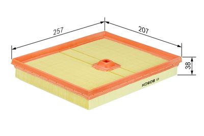 BOSCH Luftfilter