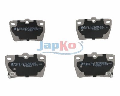 Set placute frana JAPKO 51256