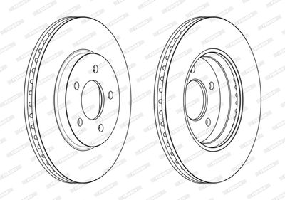 Brake Disc DDF2357C