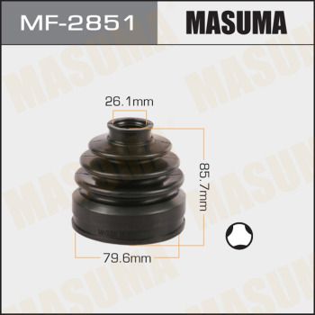 Комплект пыльника, приводной вал MASUMA MF-2851 для MITSUBISHI ASX