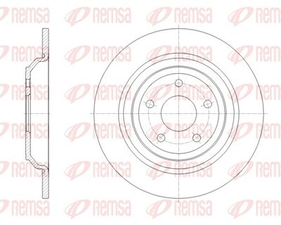 Brzdový kotouč REMSA 62095.00