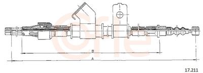 CABLU FRANA DE PARCARE