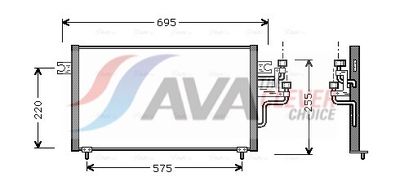 KONDENSATOR KLIMAANLAGE