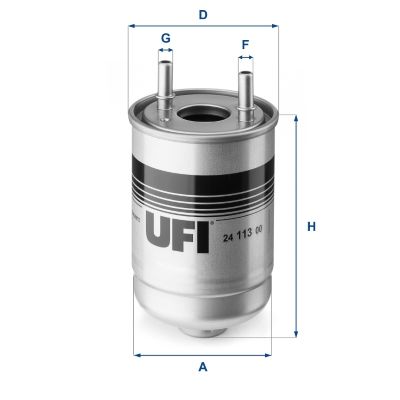 Топливный фильтр UFI 24.113.00 для RENAULT FLUENCE
