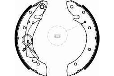 Brake Shoe Set GS8635