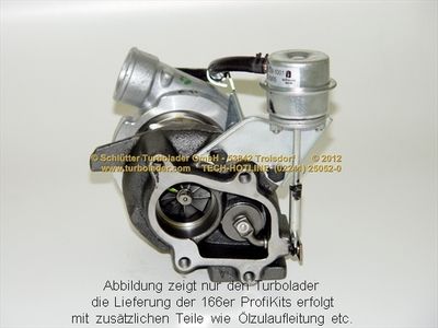 LADER AUFLADUNG SCHLÜTTER TURBOLADER 16605020 3