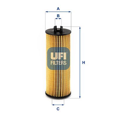 Масляный фильтр UFI 25.248.00 для VW ROUTAN
