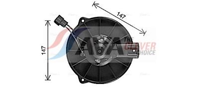 VENTILATOR HABITACLU AVA Clever Choice VO8301 1