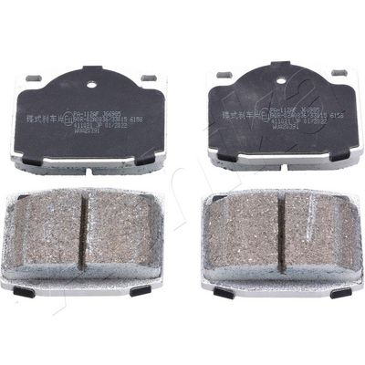 ASHIKA Bremsbelagsatz, Scheibenbremse