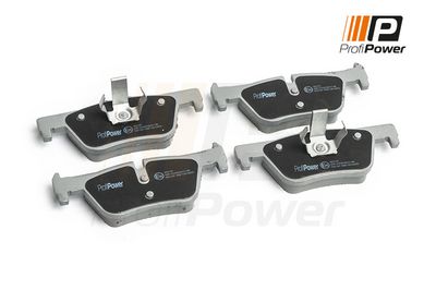 stabdžių trinkelių rinkinys, diskinis stabdys 1B2141 ProfiPower