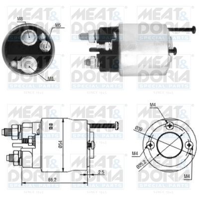 Włącznik elektromagnetyczny, rozrusznik MEAT & DORIA 46147