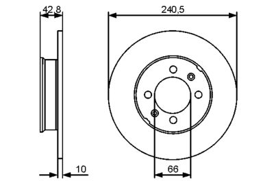 Brake Disc 0 986 479 478