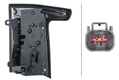 LAMPA SPATE HELLA 2SK354864031 1