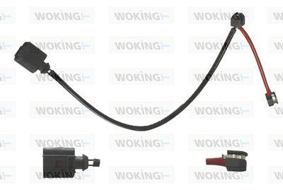 Сигнализатор, износ тормозных колодок WOKING 001154 для PORSCHE CAYENNE