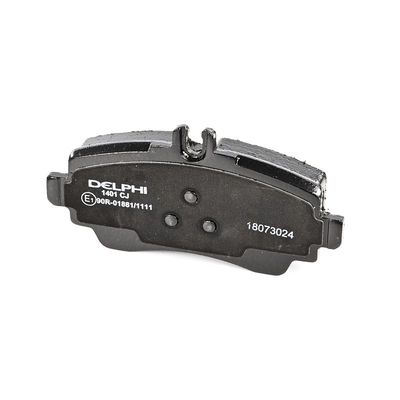 BREMSBELAGSATZ SCHEIBENBREMSE DELPHI LP1401 5