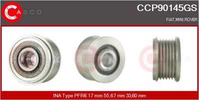 FULIE ALTERNATOR CASCO CCP90145GS
