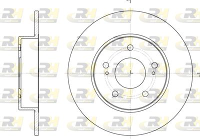 ROADHOUSE 6909.00 Тормозные диски для NISSAN MAXIMA / MAXIMA QX V (A33)