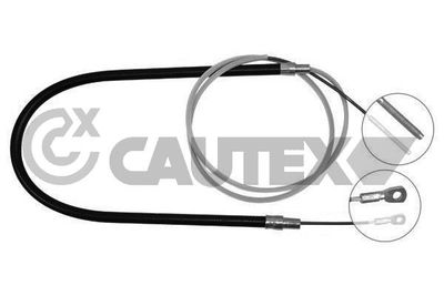 Тросик, cтояночный тормоз CAUTEX 766051 для BMW 7