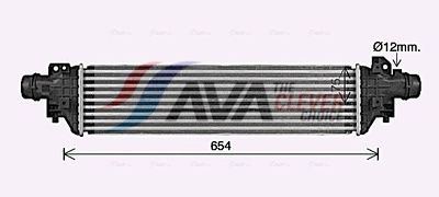 INTERCOOLER COMPRESOR AVA Clever Choice OL4717 1