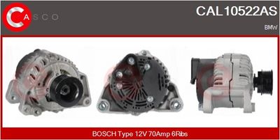 GENERATOR / ALTERNATOR CASCO CAL10522AS