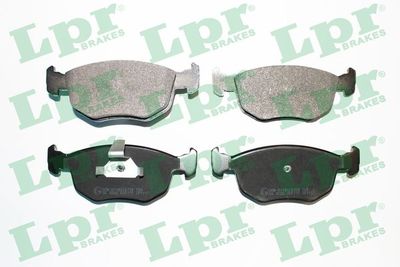 Комплект тормозных колодок, дисковый тормоз LPR 05P715 для AC ACE