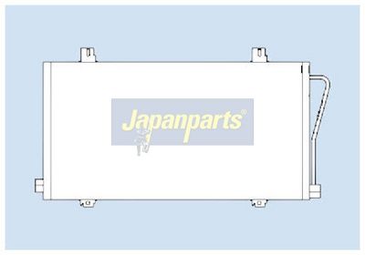 кондензатор, климатизация JAPANPARTS CND093051