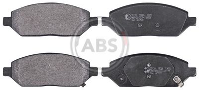 Комплект тормозных колодок, дисковый тормоз A.B.S. 35120 для OPEL KARL