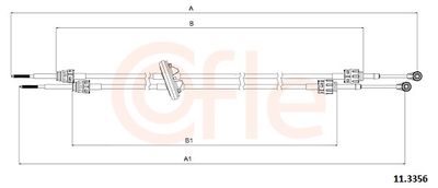 CABLU TRANSMISIE MANUALA