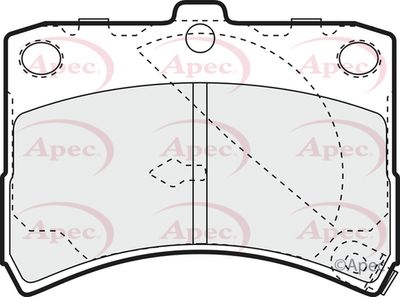 Brake Pad Set APEC PAD1138