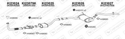 ABGASANLAGE VENEPORTE 230006