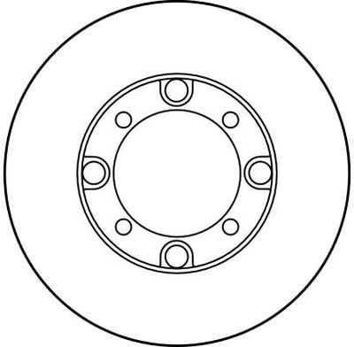 BREMSSCHEIBE TRW DF3095 1