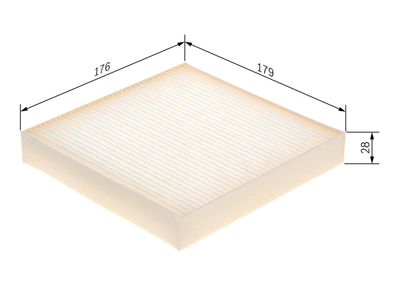 BOSCH Filter, Innenraumluft