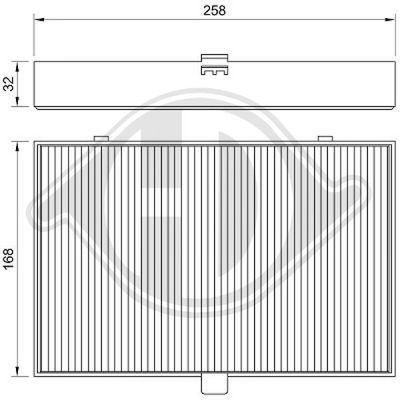 FILTRU AER HABITACLU DIEDERICHS DCI0030