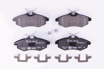 Brake Pad Set, disc brake 8DB 355 010-161