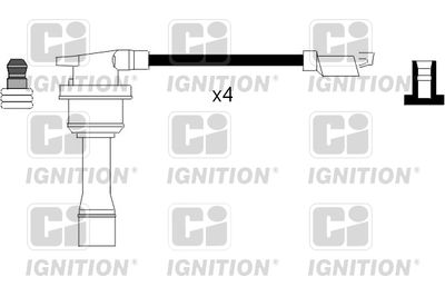 Комплект проводов зажигания QUINTON HAZELL XC678 для MITSUBISHI ECLIPSE