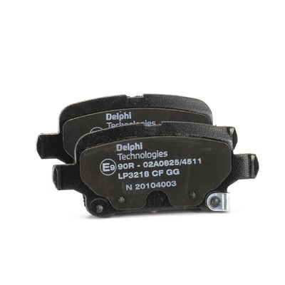 BREMSBELAGSATZ SCHEIBENBREMSE DELPHI LP3218 37