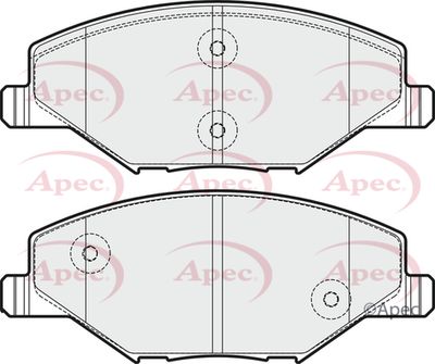 Brake Pad Set APEC PAD1958