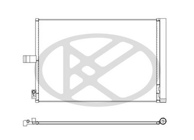 Condensator, climatizare Koyorad CD410881