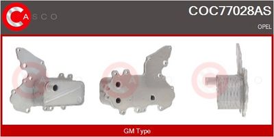 RADIATOR ULEI ULEI MOTOR CASCO COC77028AS