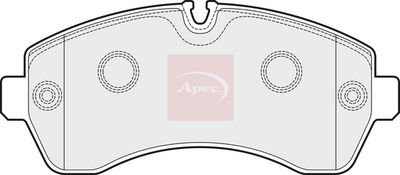 APEC Brake Pad Set, disc brake PAD1514