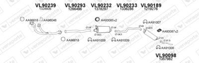 ABGASANLAGE VENEPORTE 900096