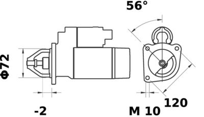 STARTER MAHLE MS32 1