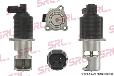 AGR-szelep SRLINE SE07-0009 for RENAULT
