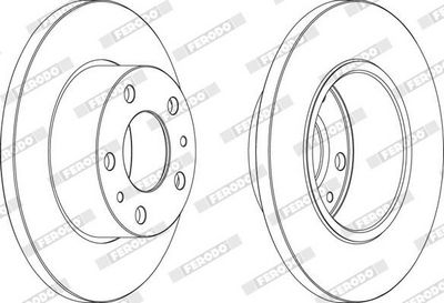 DISC FRANA FERODO FCR195A