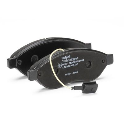 BREMSBELAGSATZ SCHEIBENBREMSE DELPHI LP2498 35