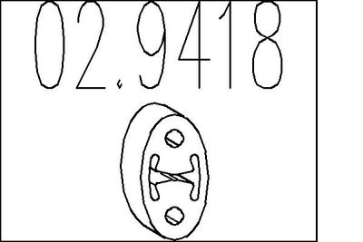 TAMPON CAUCIUC AMORTIZOR ESAPAMENT