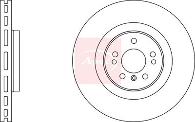 APEC Brake Disc DSK2351