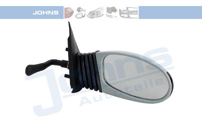 Наружное зеркало JOHNS 30 02 38-15 для FIAT SEICENTO
