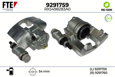 спирачен апарат FTE 9291759
